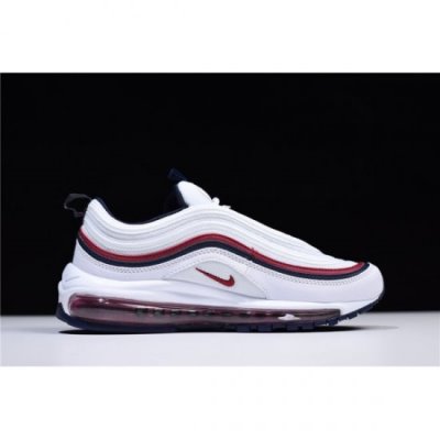 Nike Air Max 97 Beyaz / Kırmızı / Siyah / Mavi Koşu Ayakkabısı Türkiye - UMUARWFE